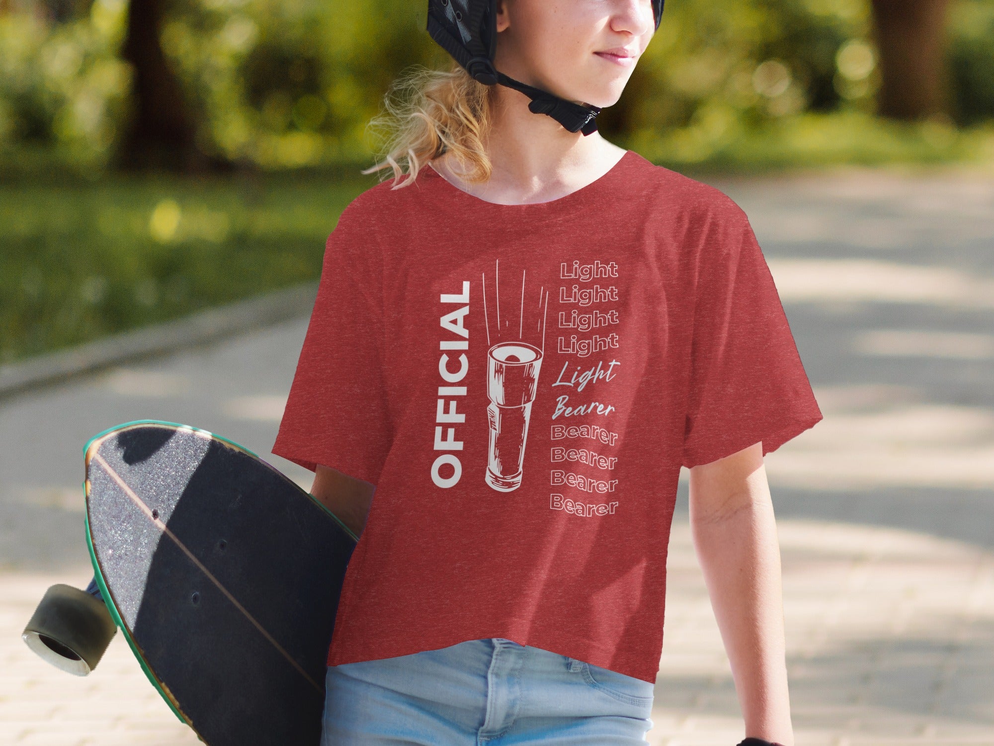 Skateboarding Official Light Bearer T-Shirt