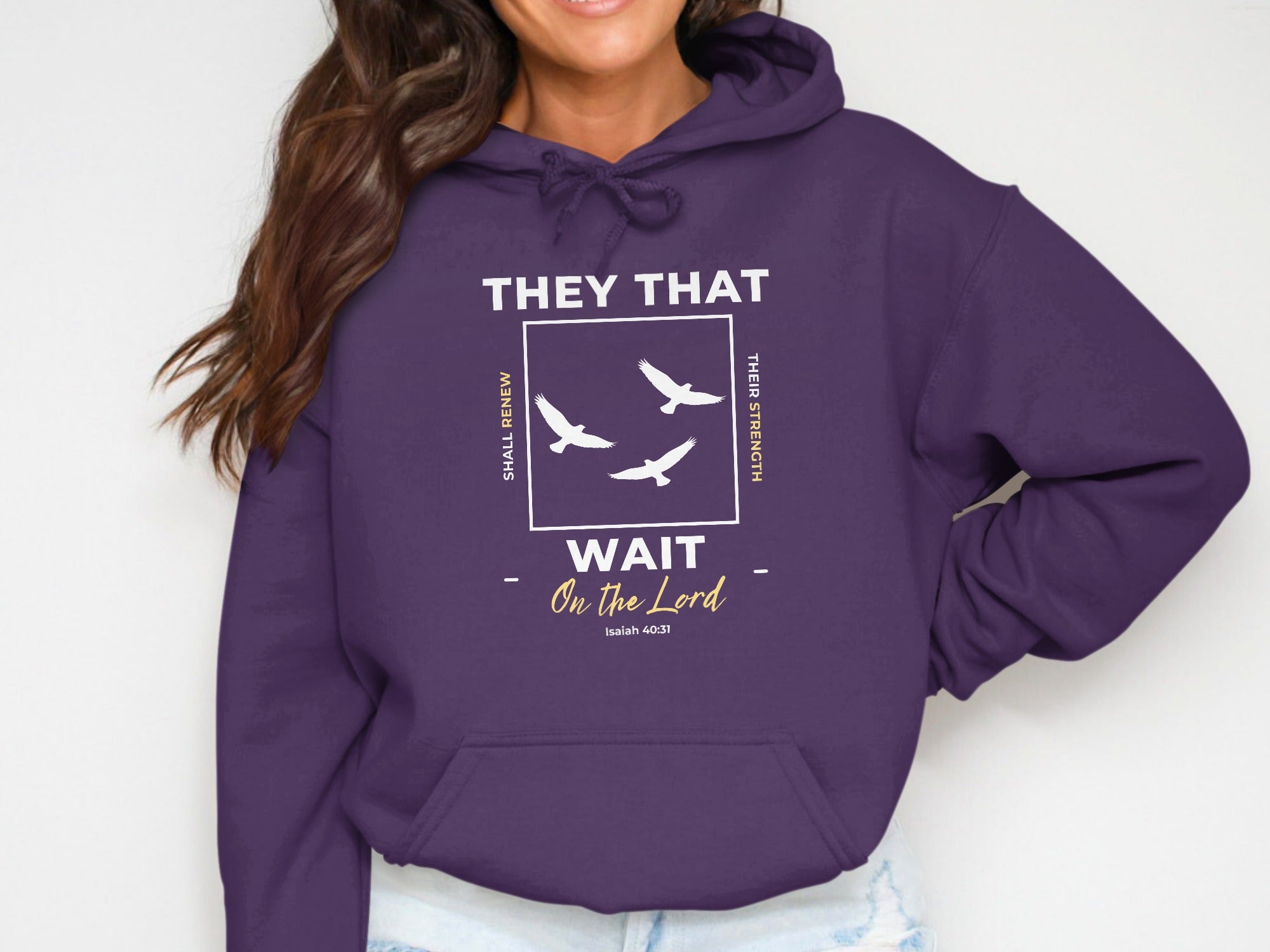 THEY THAT WAIT On the Lord Eagle Scripture product type
