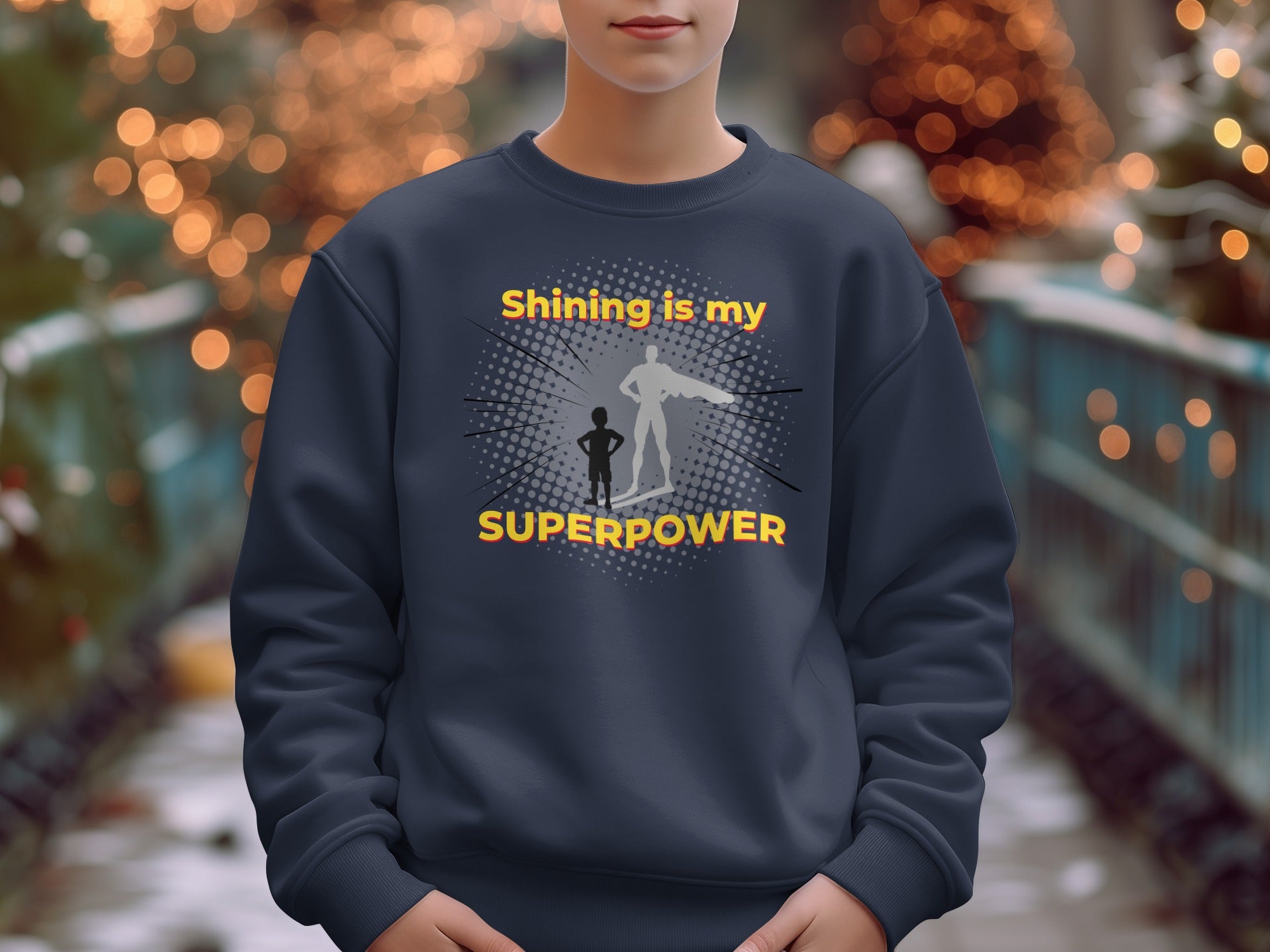 Shining is My Superpower Statement Sweatshirt