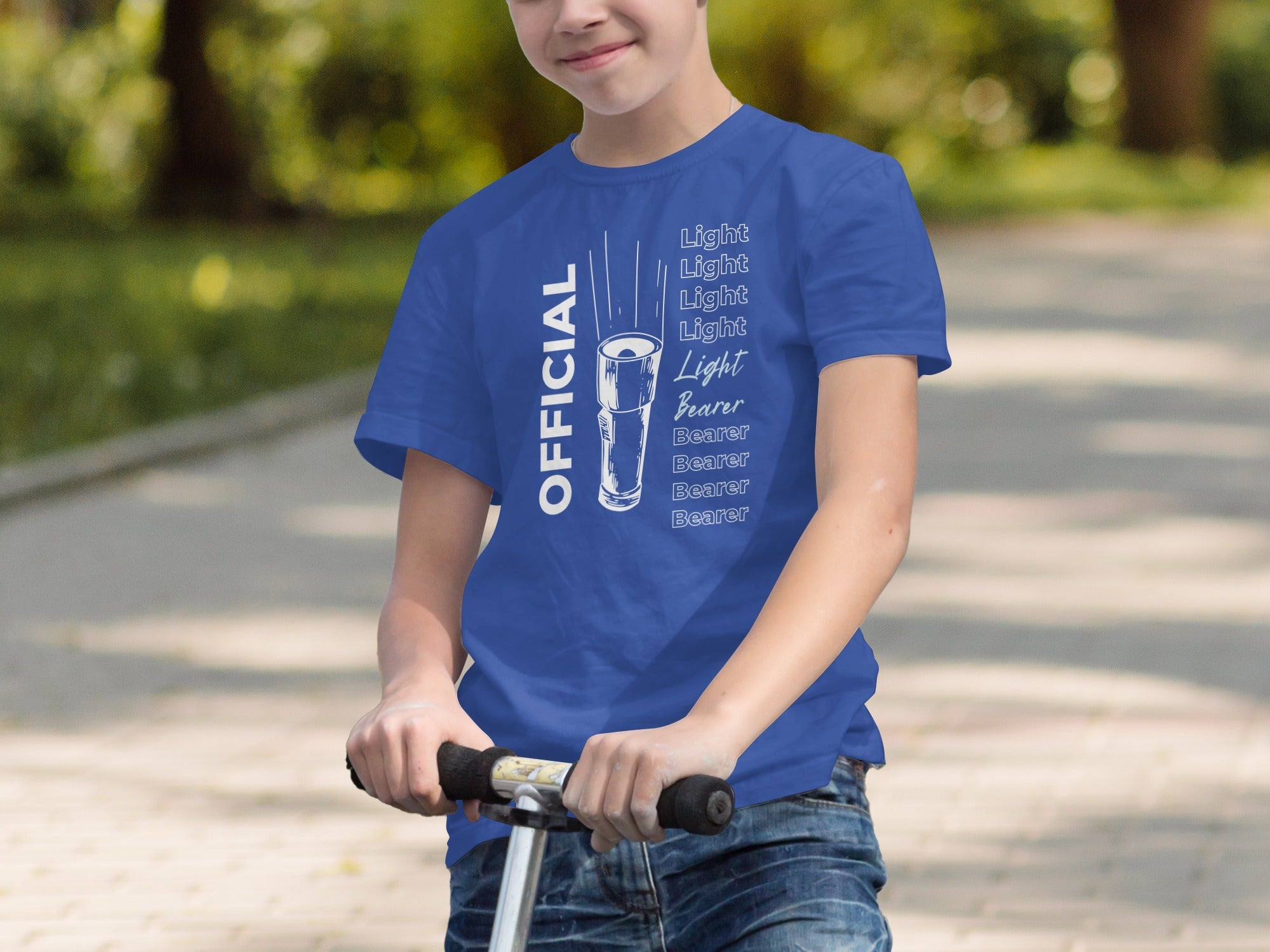 Official Light Bearer Tee for Kids with Unique Design