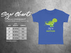 Joy in Motion Dinosaur Toddler Jersey Short Sleeve Tee