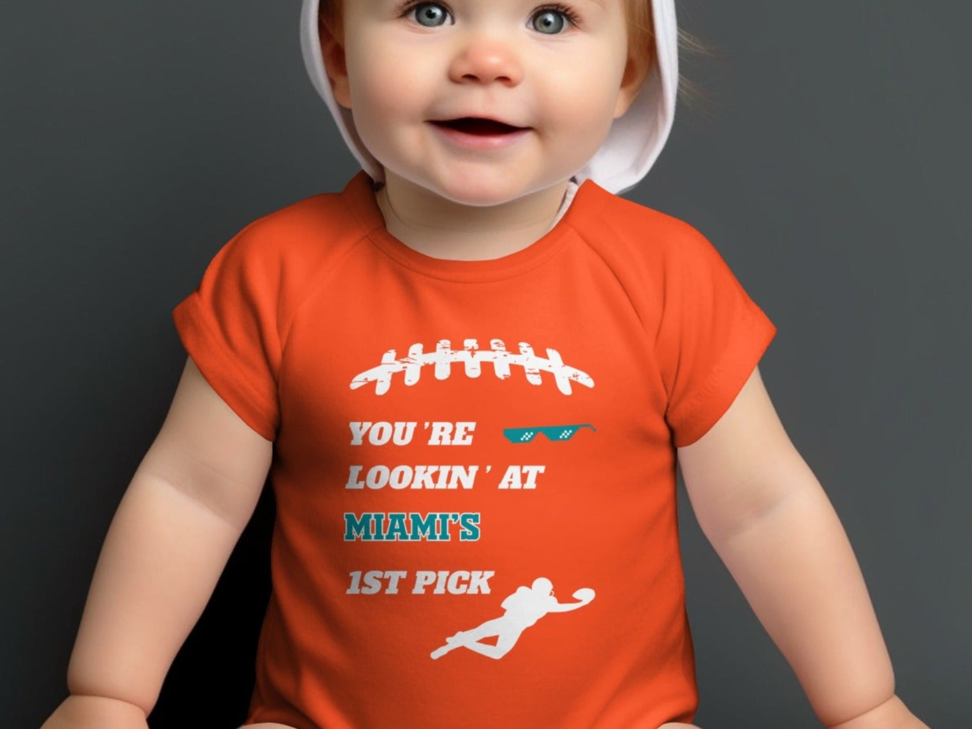 You're Lookin' at Miami's 1st Pick Baby Onesie