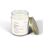 Vanilla Bean Candle | Coconut Wax Candle | Warm Vanilla Scent | Made in USA | 9oz