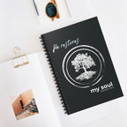 “He Restores My Soul” Spiral Notebook – Psalm 23:3 Christian Bible Verse Journal – Faith Notes