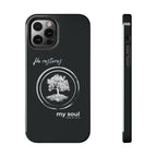 “He Restores My Soul” Phone Case – Psalm 23:3 Christian Bible Verse iPhone & Android Case – Faith Accessory