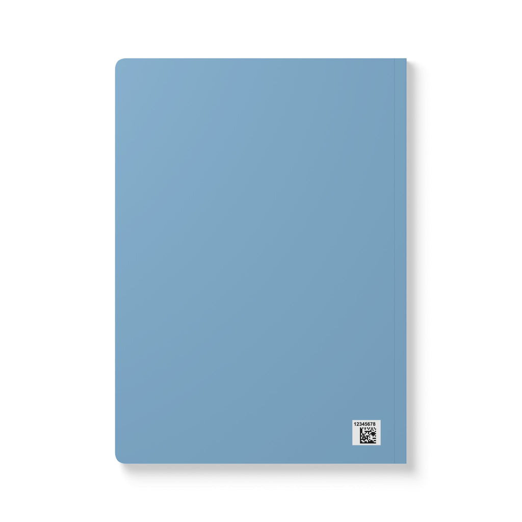 Dwell More Fear Less Soft Journal | Mountain Graphic Notebook