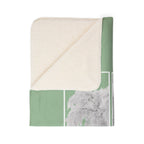 Dreaming Again Willow Tree Fleece Sherpa Blanket