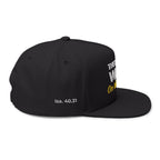“They That Wait On The Lord” Embroidered Cap –  Isaiah 40:31 Christian Flat Bill Hat – Faith Apparel