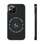 “One" Unity Phone Case –  Ephesians 4:4–6 Christian Bible Verse iPhone & Android Case – Faith Accessory