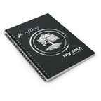“He Restores My Soul” Spiral Notebook – Psalm 23:3 Christian Bible Verse Journal – Faith Notes