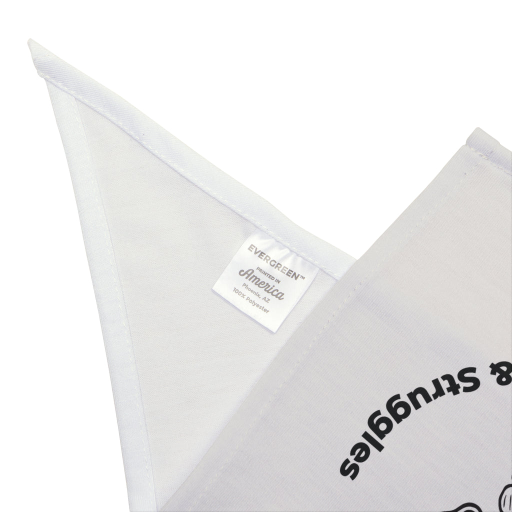Through Snuggles & Struggles Pet Bandana | Dog & Cat Bandana | Meaningful Pet Accessory