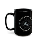 “One” Unity Christian Coffee Mug – Ephesians 4:4–6 Bible Verse Mug –  Faith Scripture Mug (11oz / 15oz)