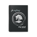 “He Restores My Soul” Spiral Notebook – Psalm 23:3 Christian Bible Verse Journal – Faith Notes