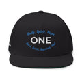 “One" Unity Embroidered Cap – Ephesians 4:4–6 Christian Flat Bill Hat – Faith Apparel
