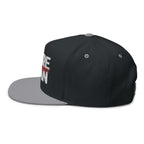 “More Than Conquerors” Embroidered Cap – Romans 8:37 Christian Flat Bill Hat – Faith Apparel