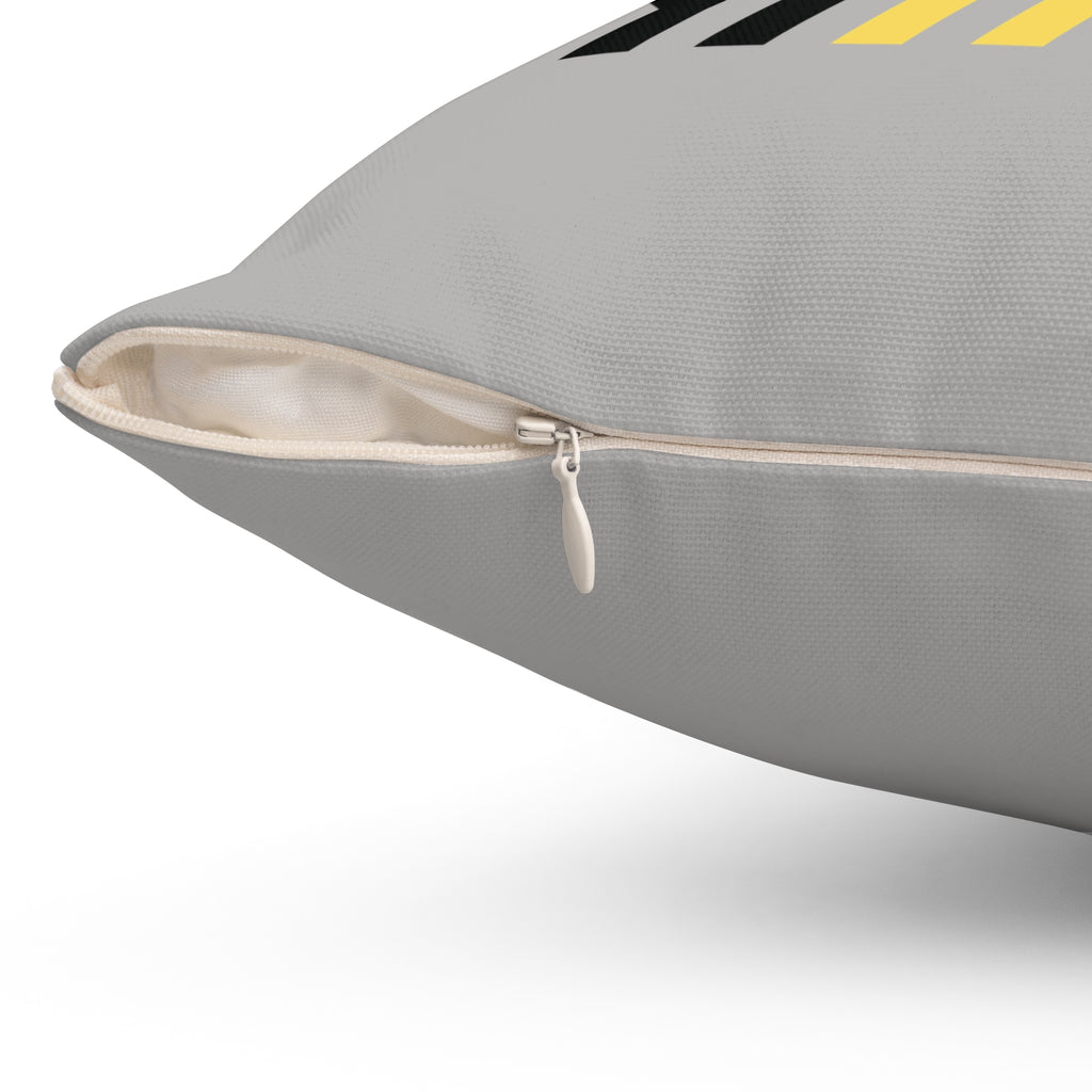 Built for Big Dreams Construction Truck Throw Pillow | Kids Room Decor