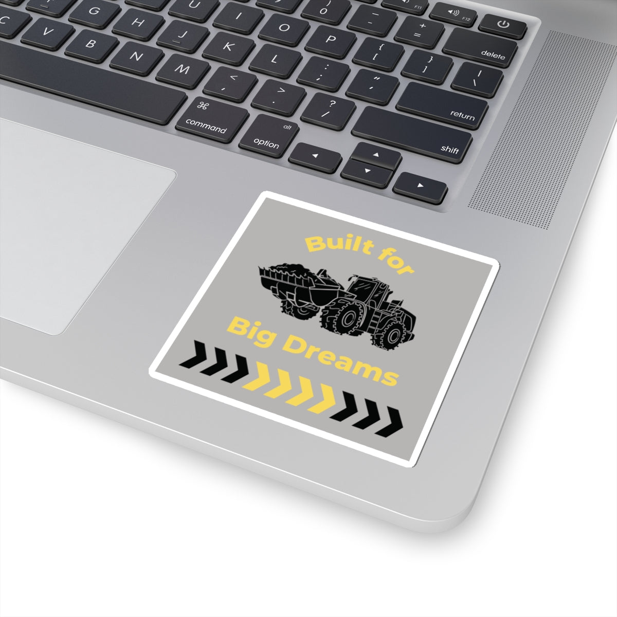 Built for Big Dreams Construction Sticker | Kids Vinyl Sticker