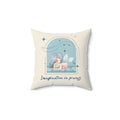 Imagination in Process Mermaid Throw Pillow | Kids Room Decor