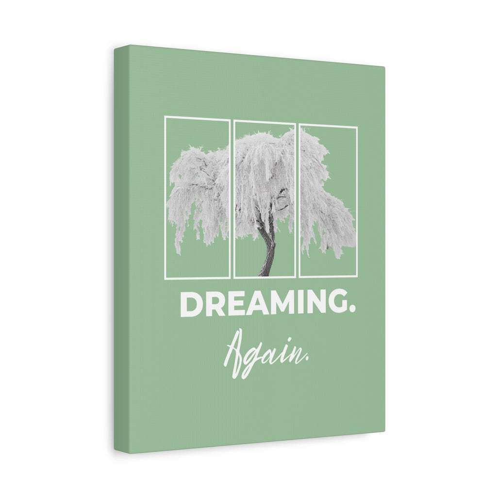 Dreaming Again Canvas Art | Minimal Inspirational Wall Art