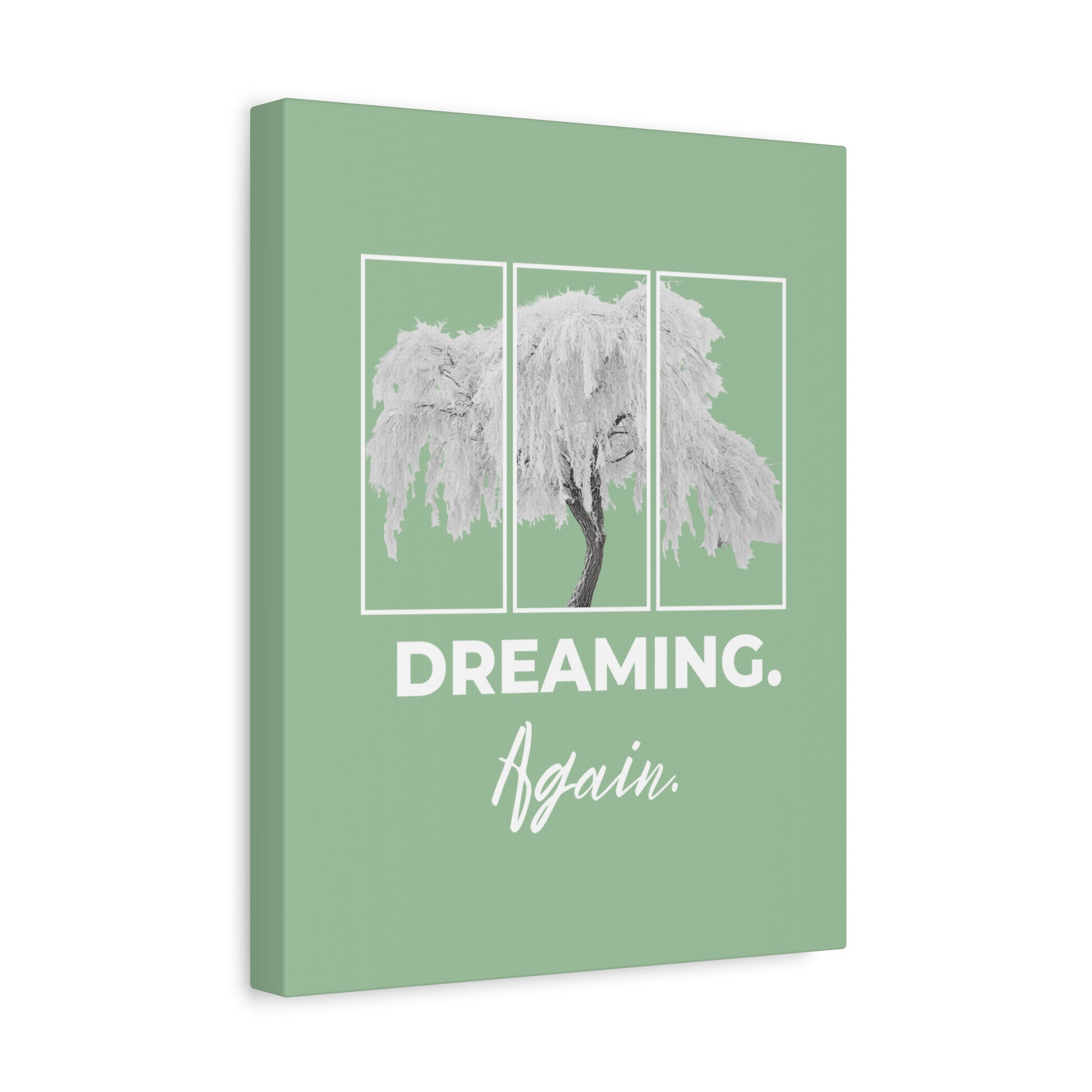 Dreaming Again Canvas Art | Minimal Inspirational Wall Art