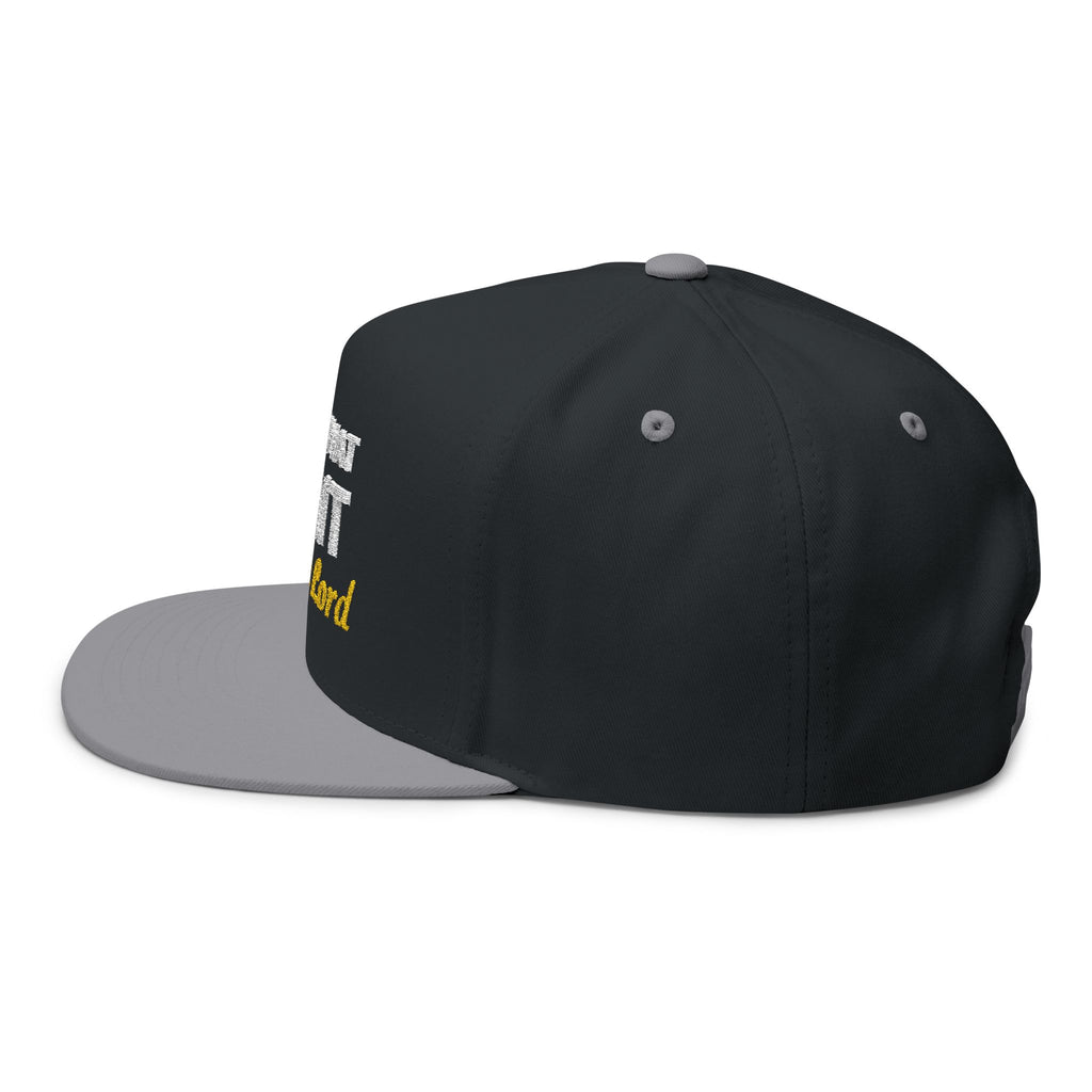 “They That Wait On The Lord” Embroidered Cap –  Isaiah 40:31 Christian Flat Bill Hat – Faith Apparel