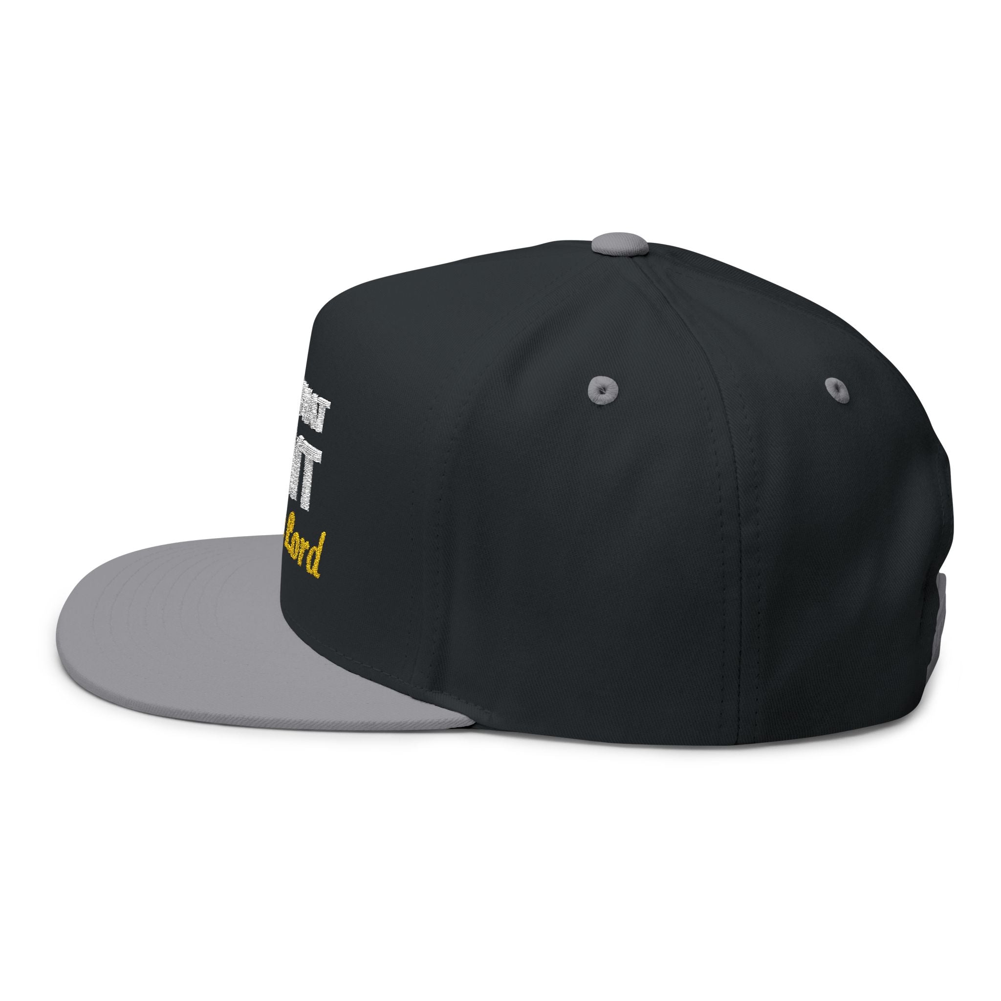 “They That Wait On The Lord” Embroidered Cap –  Isaiah 40:31 Christian Flat Bill Hat – Faith Apparel