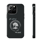 “He Restores My Soul” Phone Case – Psalm 23:3 Christian Bible Verse iPhone & Android Case – Faith Accessory
