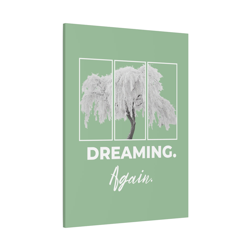 Dreaming Again Canvas Art | Minimal Inspirational Wall Art
