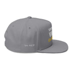 “They That Wait On The Lord” Embroidered Cap –  Isaiah 40:31 Christian Flat Bill Hat – Faith Apparel