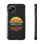 “God Is Light” Phone Case – 1 John 1:5 Christian Bible Verse iPhone & Android Case – Faith Accessory