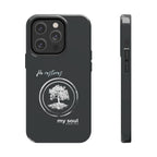 “He Restores My Soul” Phone Case – Psalm 23:3 Christian Bible Verse iPhone & Android Case – Faith Accessory