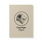 Courage Chosen Softcover Journal | Motivational Lined Notebook