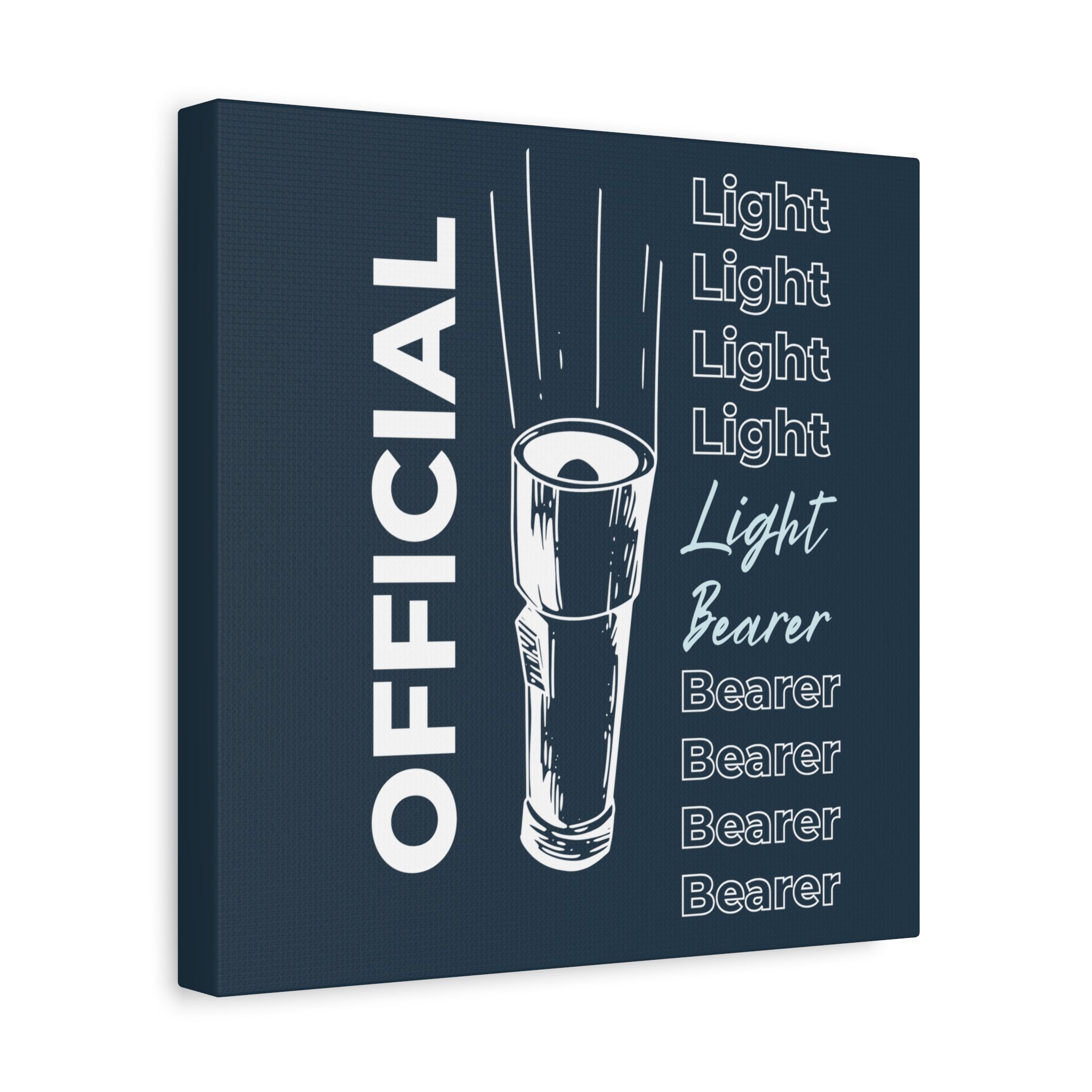 Official Light Bearer Canvas Art | Kids Room Wall Decor