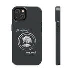 “He Restores My Soul” Phone Case – Psalm 23:3 Christian Bible Verse iPhone & Android Case – Faith Accessory