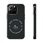 “One" Unity Phone Case –  Ephesians 4:4–6 Christian Bible Verse iPhone & Android Case – Faith Accessory