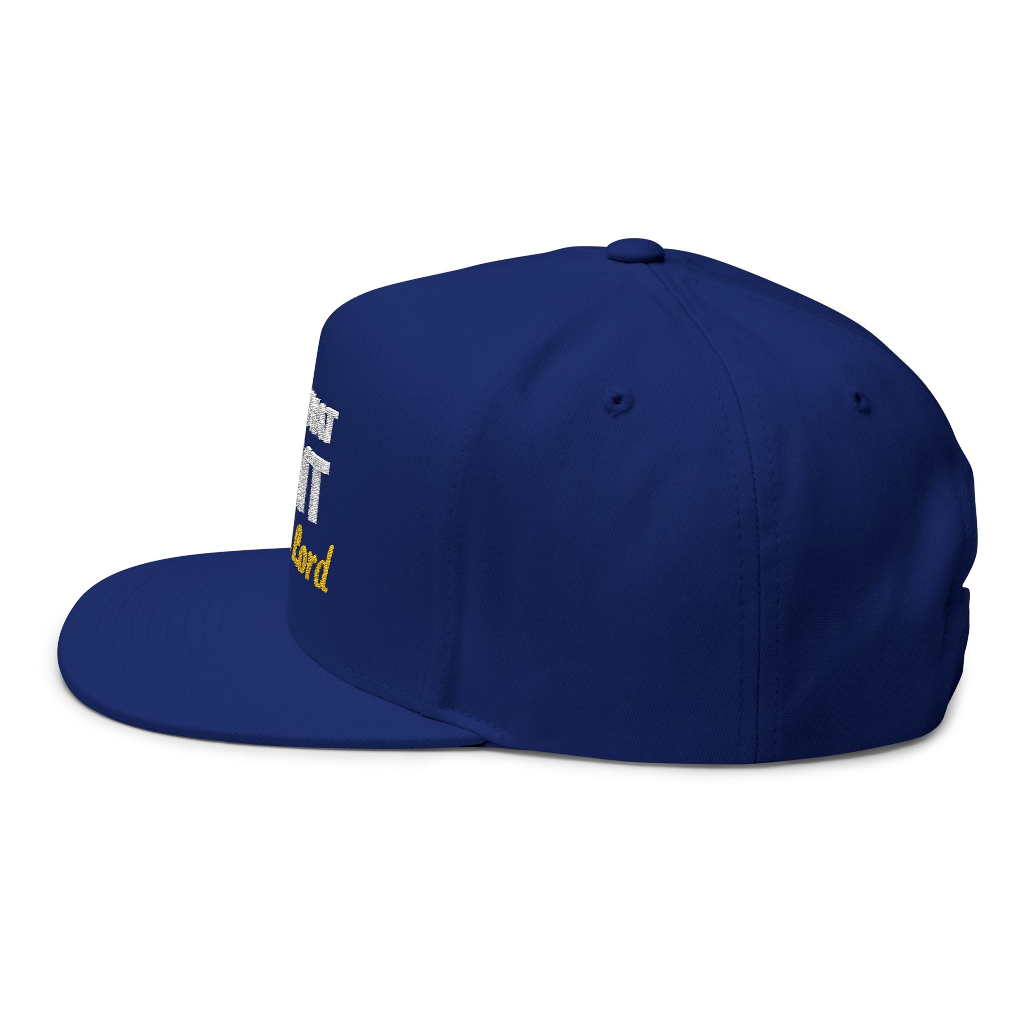 “They That Wait On The Lord” Embroidered Cap –  Isaiah 40:31 Christian Flat Bill Hat – Faith Apparel