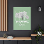 Dreaming Again Canvas Art | Minimal Inspirational Wall Art