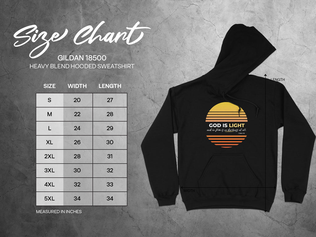 GOD IS LIGHT and in Him is no darkness at all 1 John 1:5 Hoodie product type
Hoodie
Sweatshirt
Christian Hoodie
Religious Apparel
God Is Light
Bible Verse
1 John 1:5
Faith Inspired
Scripture Hoodie
Spiritual Gift
Sunset Graphic
Inspirational Quote
Devotional Wear
Worship Clothing
Black Sweatshirt
Comfortable Hoody
Graphic Top
Religious Fashion
Christian Gift
Message Hoodie
