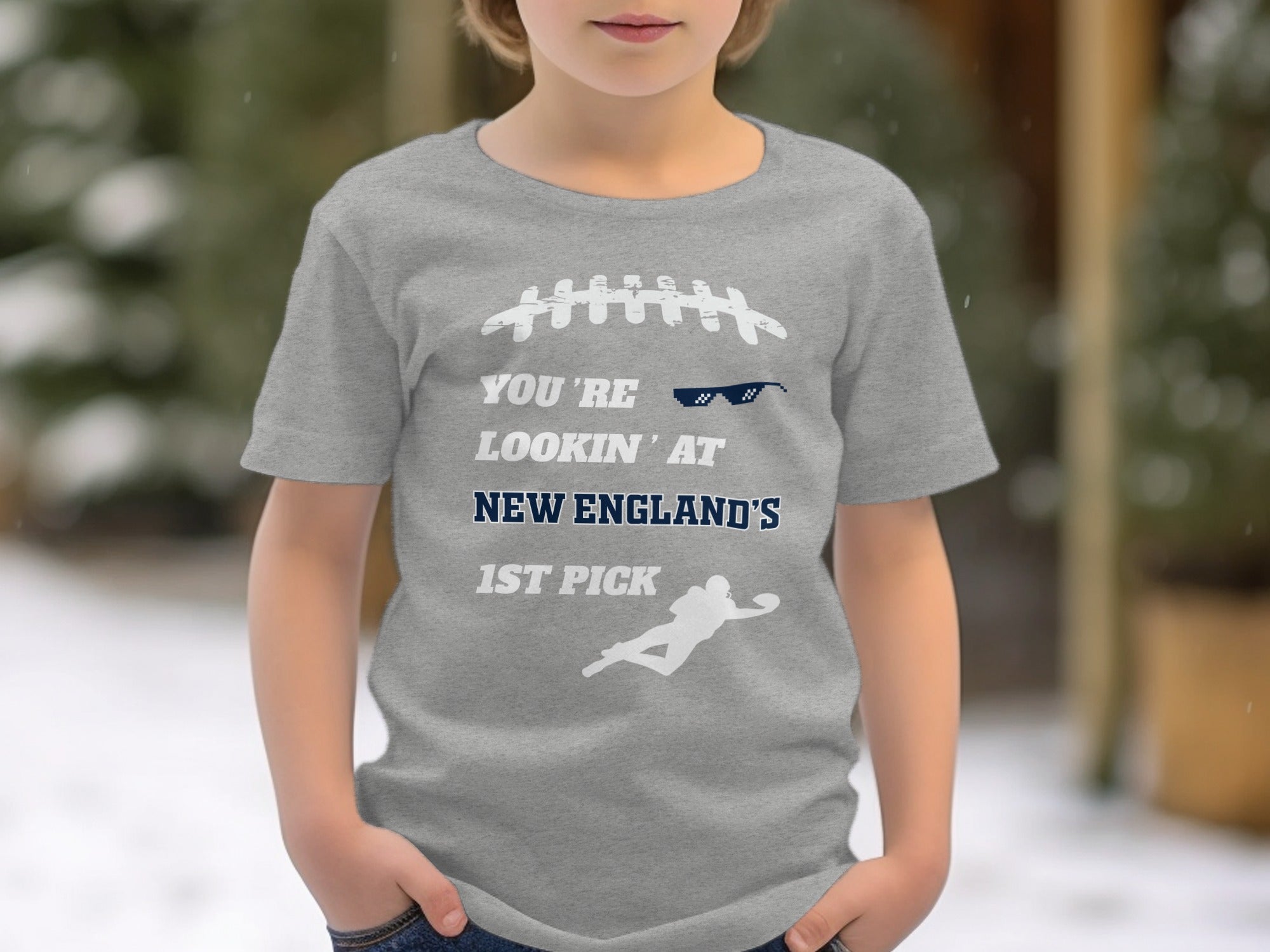 You're Lookin' At New England's 1st Pick Shirt
