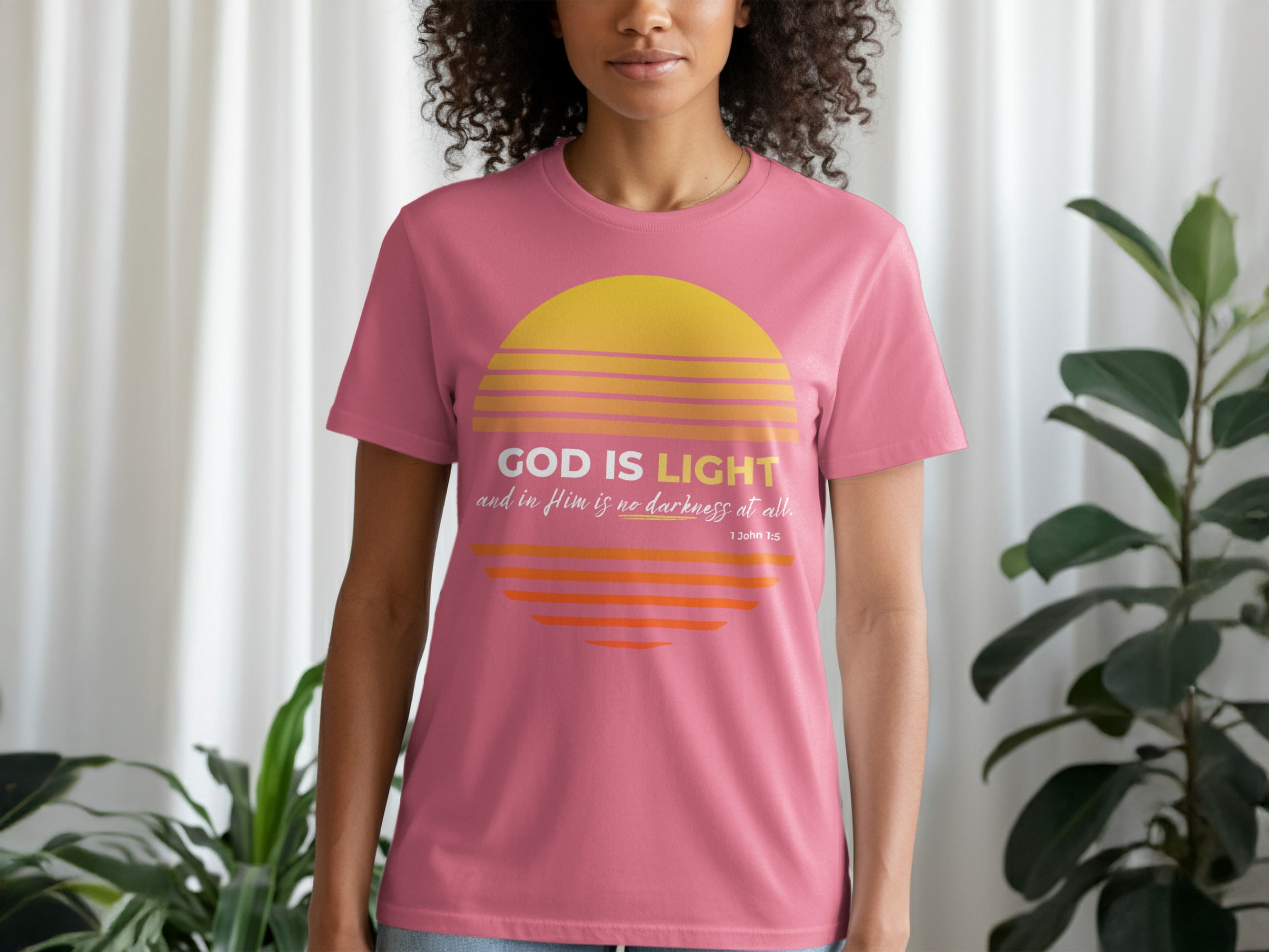 God is Light and in Him is No Darkness at All Shirt