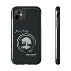 “He Restores My Soul” Phone Case – Psalm 23:3 Christian Bible Verse iPhone & Android Case – Faith Accessory