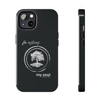 “He Restores My Soul” Phone Case – Psalm 23:3 Christian Bible Verse iPhone & Android Case – Faith Accessory