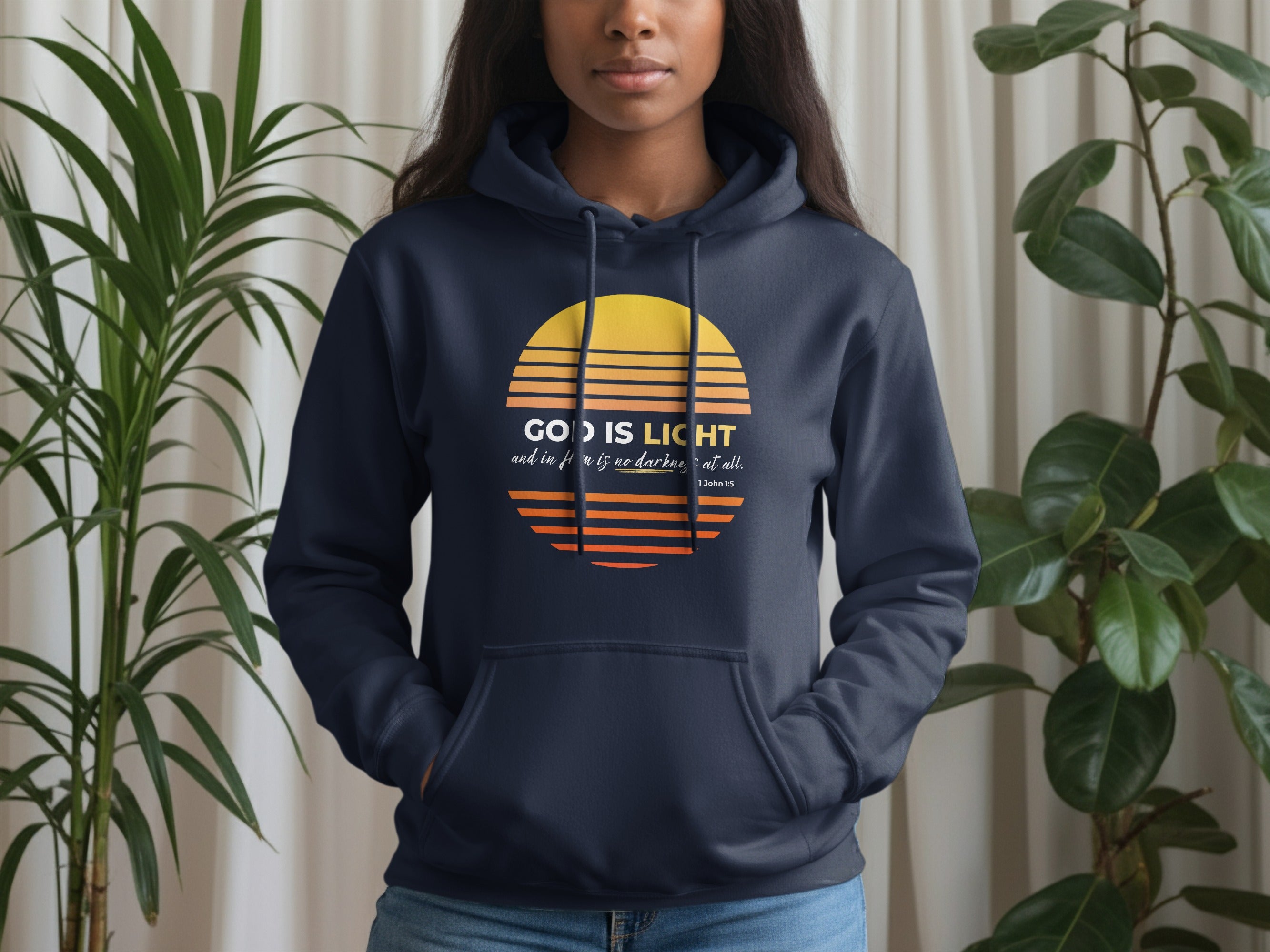 GOD IS LIGHT and in Him no darkness at all 1 John 1:5 Hoodie
Christian Hoodie
Faith Apparel
Bible Verse
God Is Light
1 John 1 5
Scripture Wear
Religious Gift
Spiritual Comfort
Sunset Graphic
Retro Style
Inspirational Message
Divine Wisdom
Pullover Top
Navy Sweatshirt
Christian Fashion
Hope Apparel
Faith Based
Unique Hoodie
Dark Blue Design
Gospel Inspired