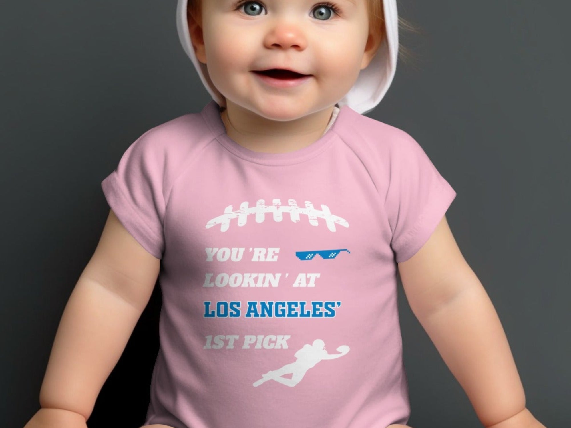 You're Lookin' At Los Angeles' 1st Pick Baby Onesie