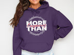 MORE Conquerors THAN Romans 8:37 Hoodie product type
Conquerors
Romans837
BibleVerse
ChristianFaith
ReligiousDesign
CrownThornsGraphic
ScriptureArt
Inspirational
FaithApparel
JesusInspired
DivineMessage
SpiritualGift
ChristianWear
HopefulDesign
PurpleSweater
HoodieDesign
GraphicPrint
ChristianHoodie
WorshipWear
Devotional