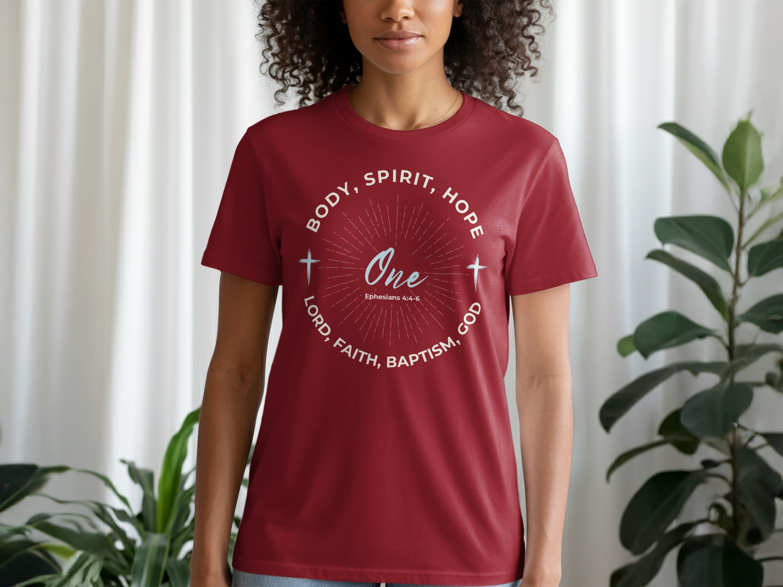 Body Spirit Hope Lord Faith Baptism God T-shirt