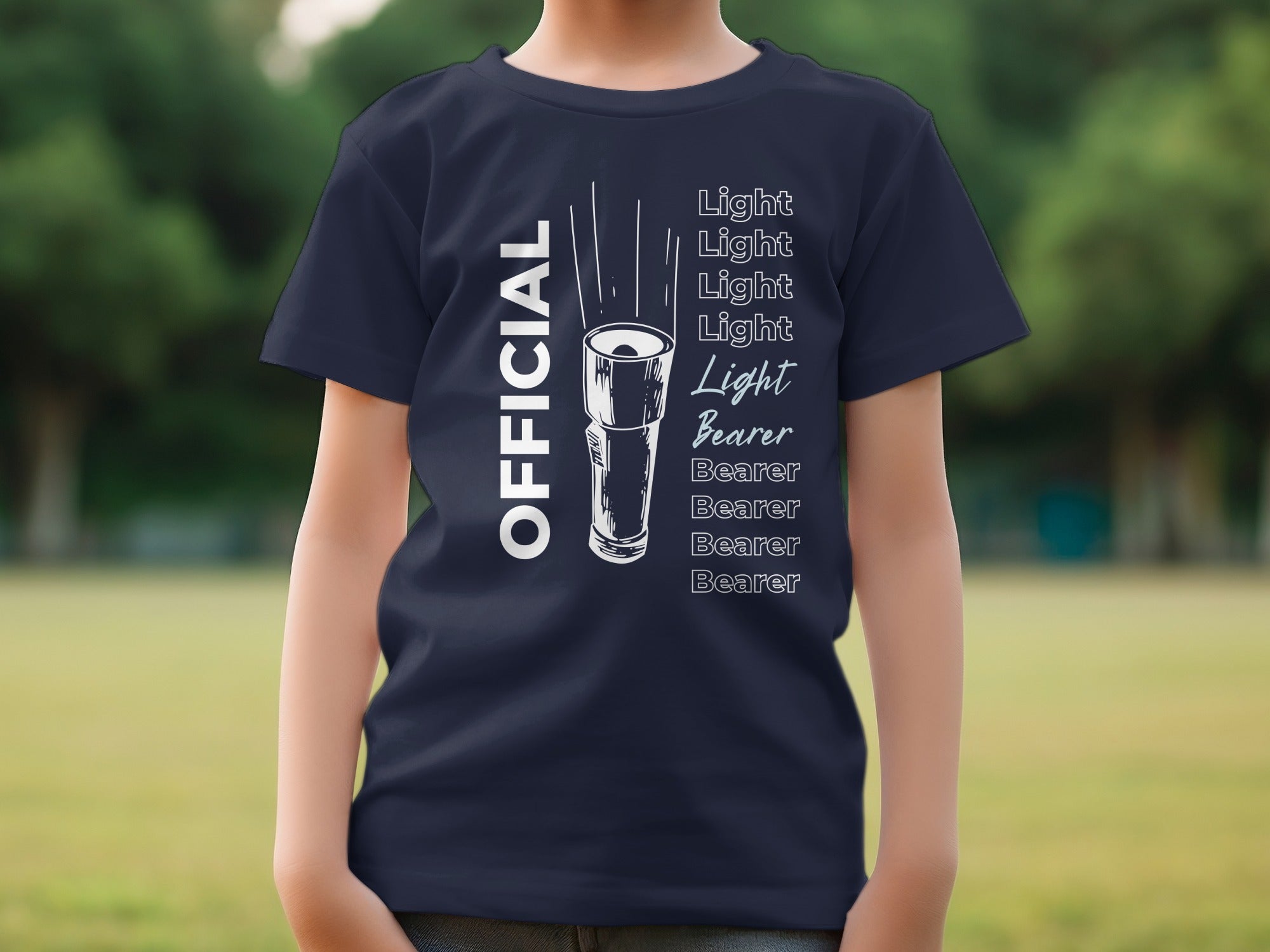 Official Light Bearer Themed Graphic T-shirt