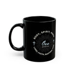 “One” Unity Christian Coffee Mug – Ephesians 4:4–6 Bible Verse Mug –  Faith Scripture Mug (11oz / 15oz)