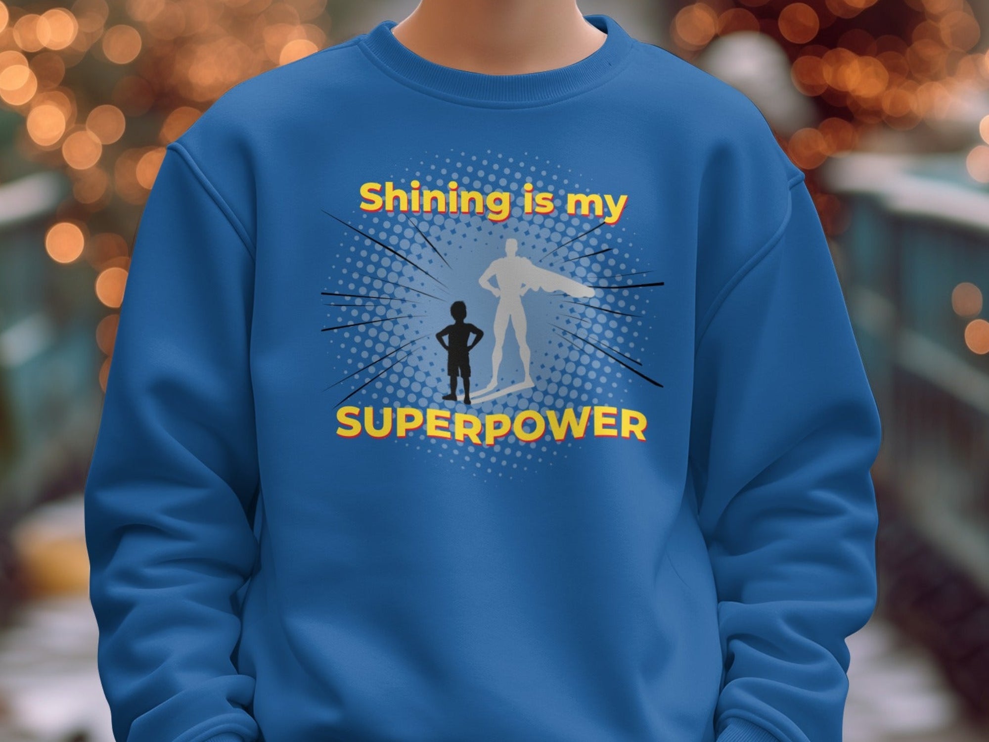 Shining is My Superpower Graphic Sweatshirt