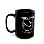 “They That Wait On The Lord” Christian Coffee Mug – Isaiah 40:31 Bible Verse Mug –  Faith Scripture Mug (11oz / 15oz)